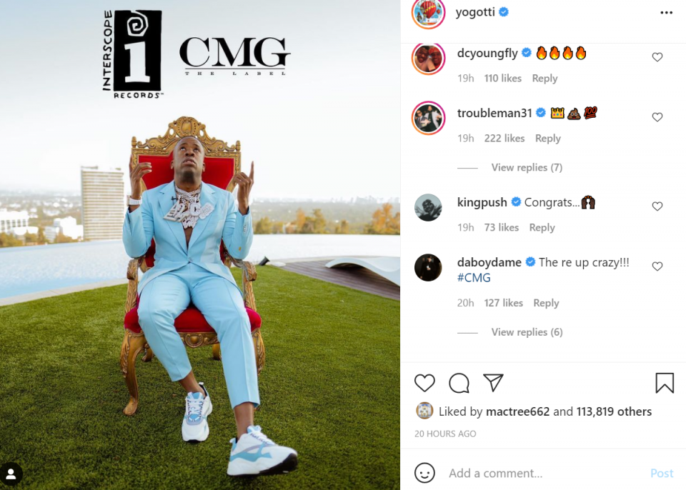 Yo Gotti celebrates new deal by dropping a banger with DaBaby (video)