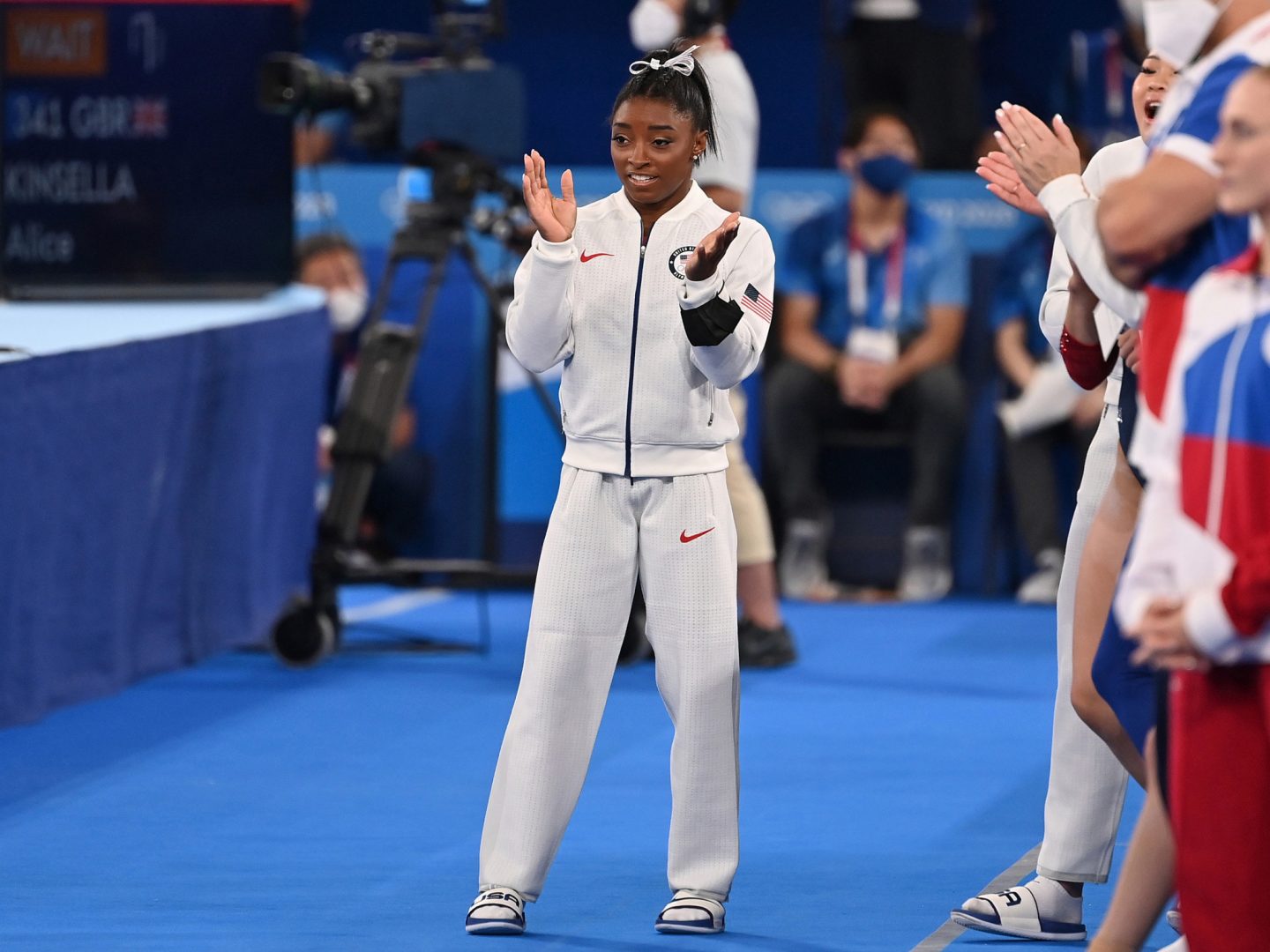 Simone Biles' boyfriend praises her 'strength and courage' after withdrawal