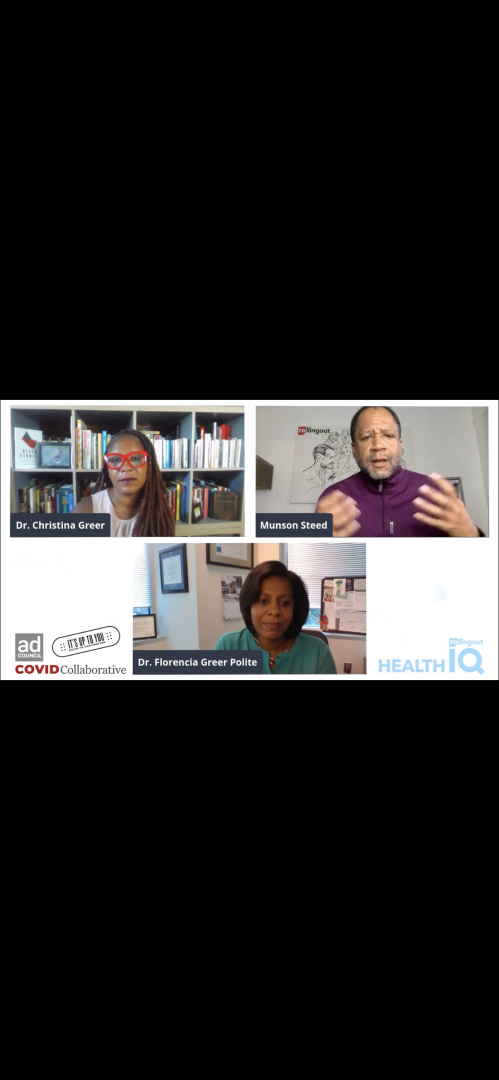 Sisters, Drs. Polite and Greer discuss women's health and COVID-19 vaccines