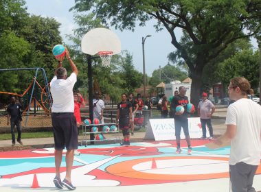 Zenni and the Chicago Bulls refurbish park on Chicago's South Side