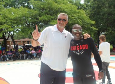 Zenni and the Chicago Bulls refurbish park on Chicago's South Side