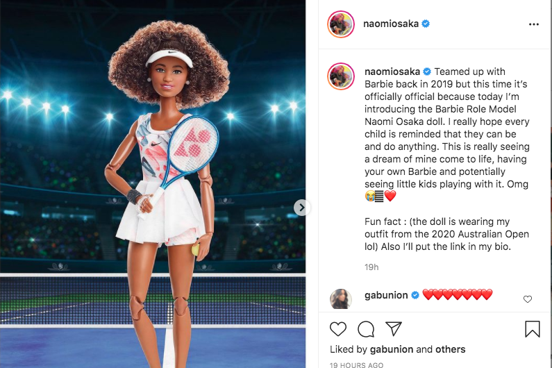 Naomi Osaka's new Barbie doll sells out quickly