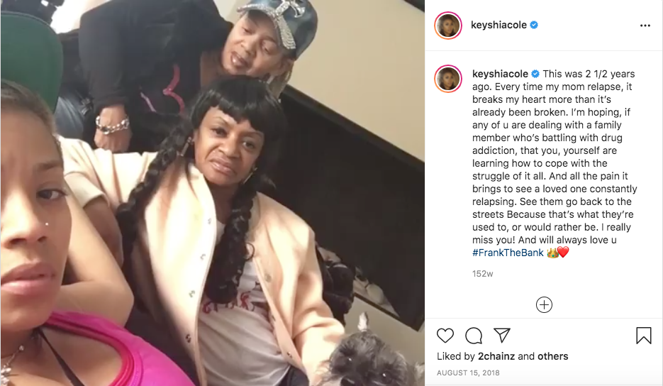 Keyshia Cole's mother Frankie Lons dies on her 61st birthday