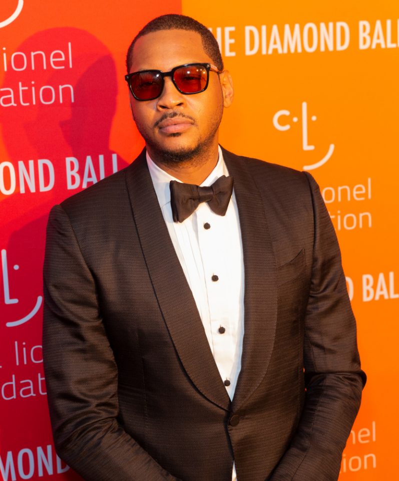 NBA honors Carmelo Anthony for his social justice initiatives