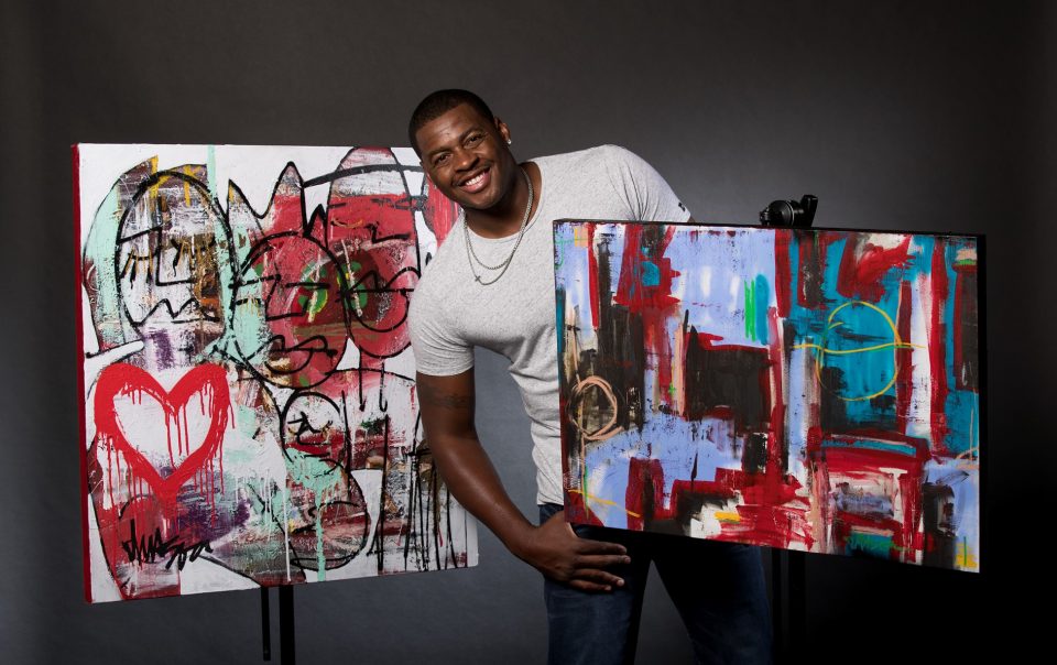 Former NBA baller Desmond Mason paints the journey behind his passion
