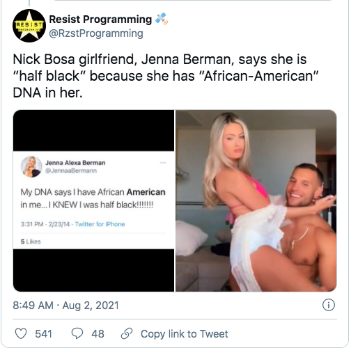 NFL star Nick Bosa's girlfriend tweeted series of racist messages