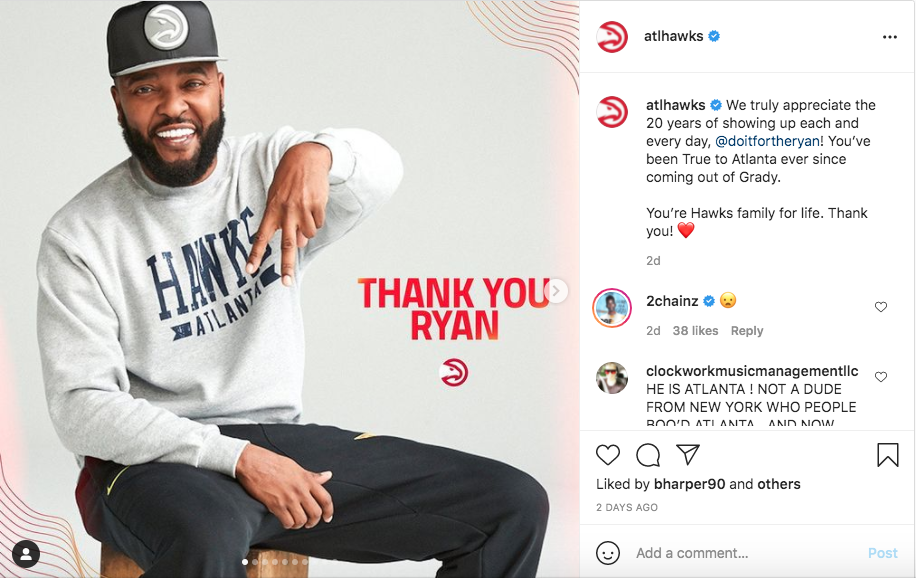 Rap legend Chuck D blasts Atlanta Hawks for replacing Ryan Cameron as announcer