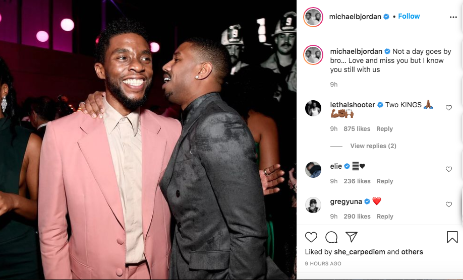 A-list stars honor Chadwick Boseman 1 year later