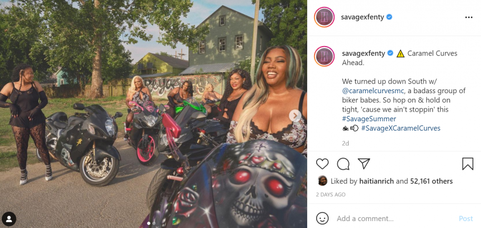 Rihanna recruits Black female motorcycle club for new Fenty X Savage campaign