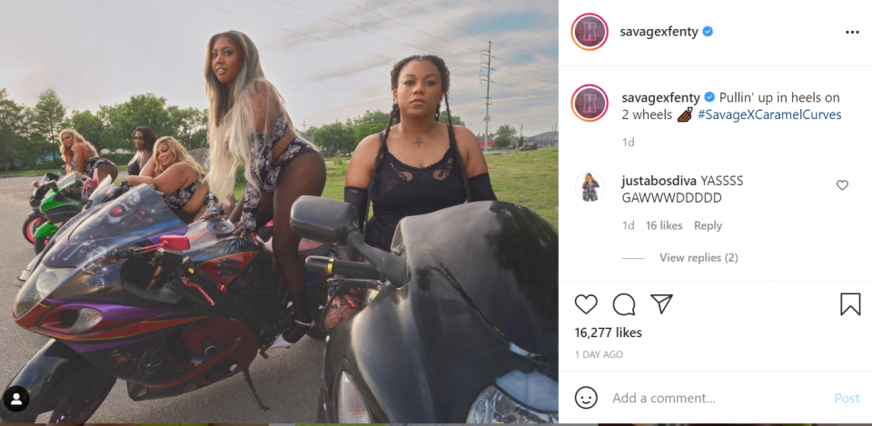 Rihanna recruits Black female motorcycle club for new Fenty X Savage campaign