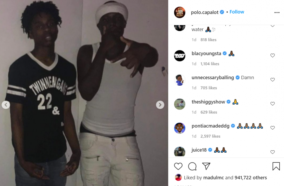 Polo G's best friend and hype man B-Money killed in Chicago