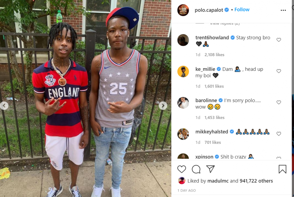Polo G's best friend and hype man B-Money killed in Chicago