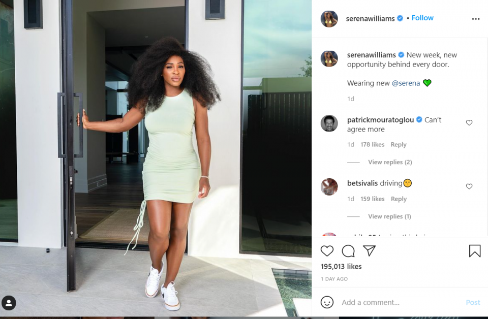 Serena Williams empowers aspiring fashion designers with latest line