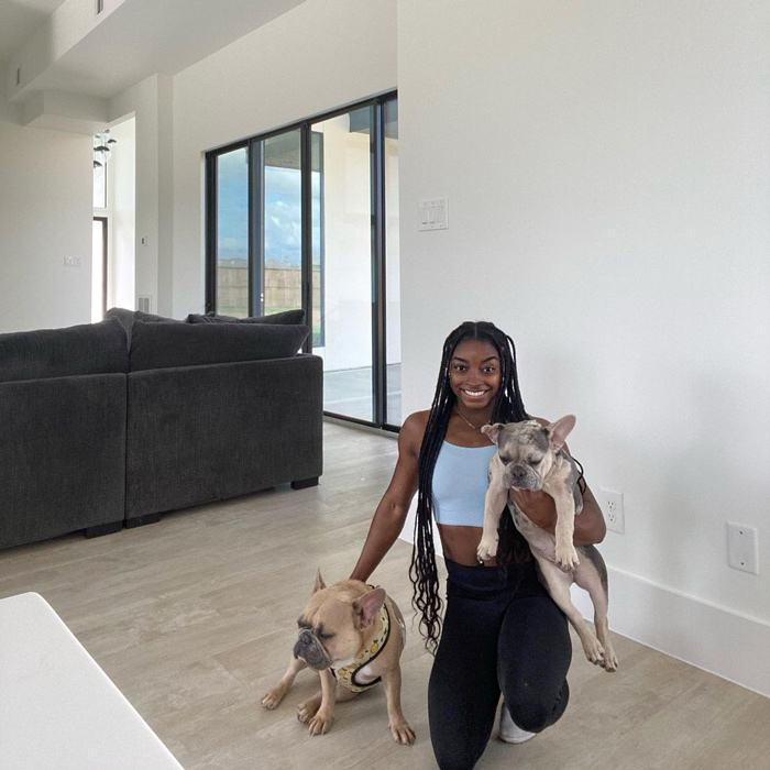 Simone Biles gives fans peek at her Olympic-sized home (photos)
