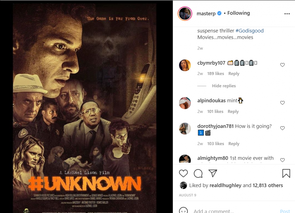 Master P and Romeo Miller dropping new suspense thriller film '#Uknown' (video)