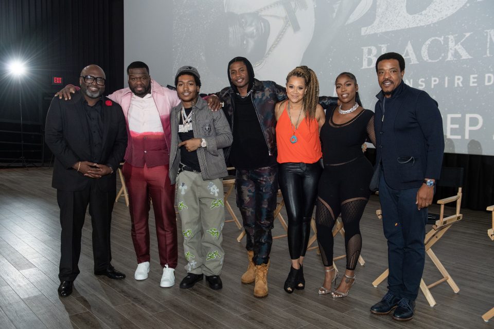 50 Cent and Starz’s 'BMF' cast celebrate premiere in Detroit