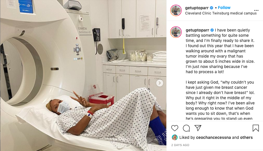 Lamar Odom's ex-fiancée Sabrina Parr has serious illness