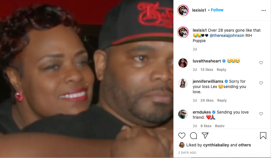 Anthony Johnson's widow calls out 'fake love' from celebrities