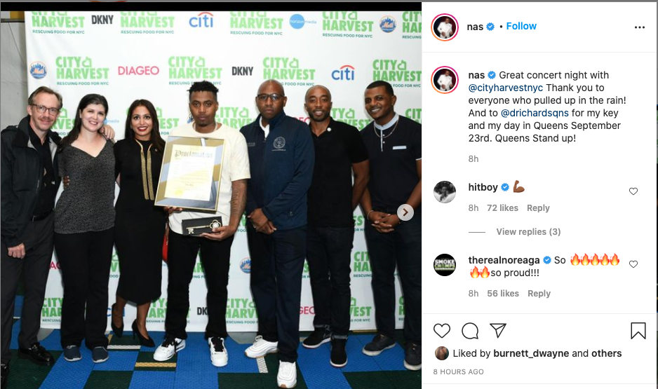 Nas honored with his own day and keys to hometown (photos)