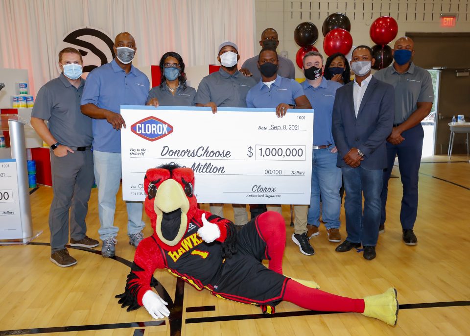 Clorox partners with Hawks for big surprise for Atlanta Public School teachers