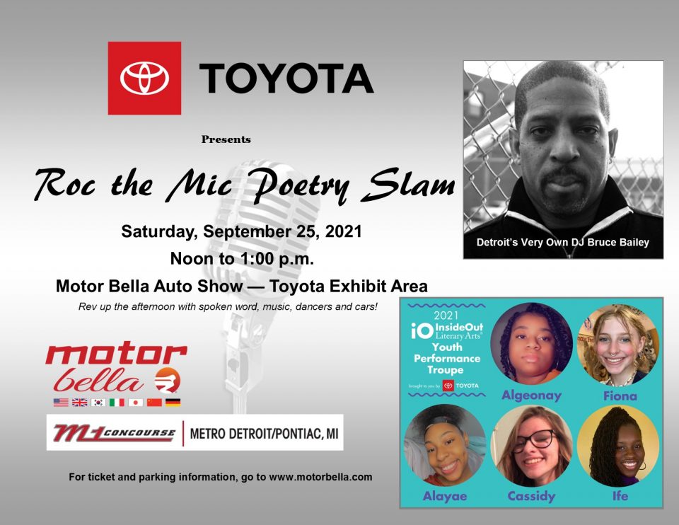 Toyota supports 'Motor Bella' in Detroit, features 'Roc the Mic Poetry Slam'