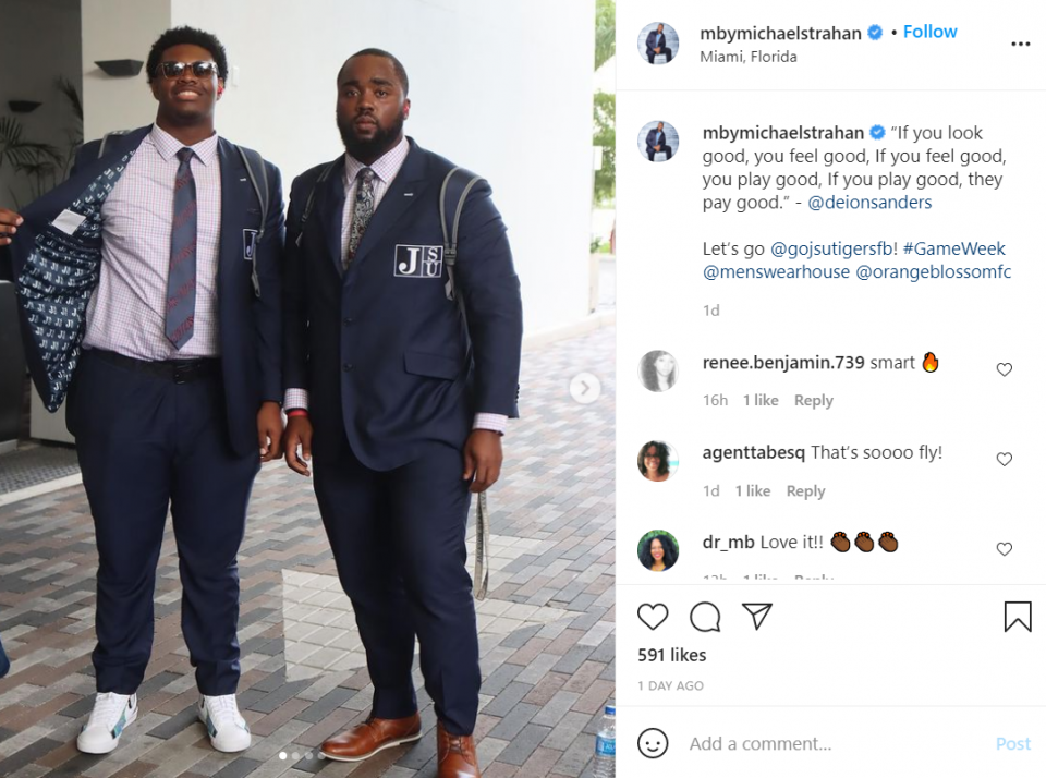 Michael Strahan Connects With Deion Sanders To Supply Hbcu With New Suits 