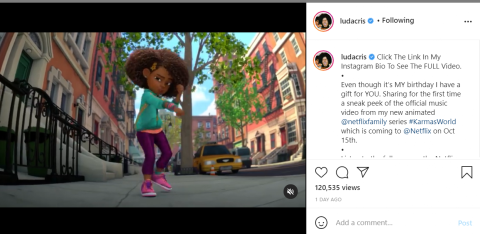 Ludacris drops teaser for upcoming 'Karma's World' animated series (video)