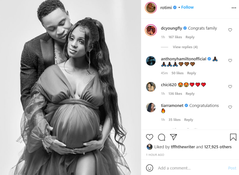 'Power' star Rotimi and fiancée Vanessa Mdee expecting 1st child (photos)