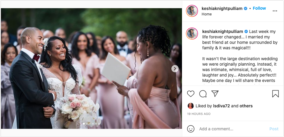 'The Cosby Show' alum Keshia Knight Pulliam remarries