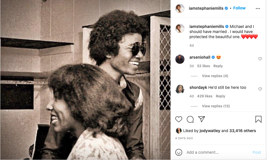 Stephanie Mills explains why she should have married Michael Jackson (photo)