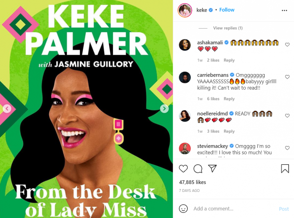 Keke Palmer pens new ‘Southern Bell Insults’ book series