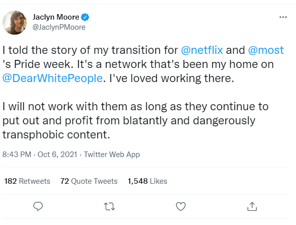 Transgender showrunner blasts Netflix for supporting Dave Chappelle