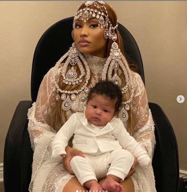 Nicki Minaj's 'Papa Bear' celebrates his 1st birthday (photos)