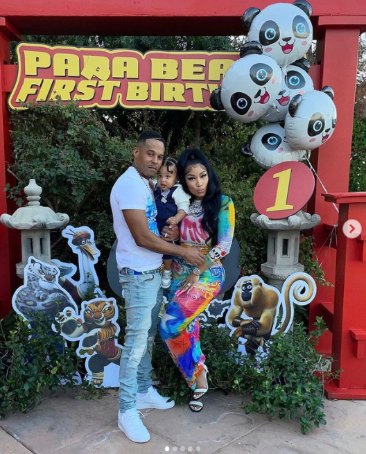 Nicki Minaj's 'Papa Bear' celebrates his 1st birthday (photos)