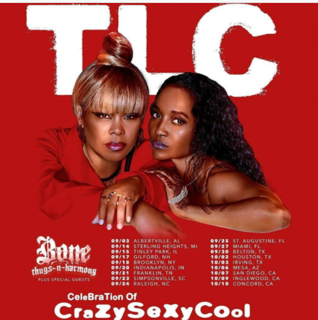 TLC announces change to tour dates after T-Boz falls ill
