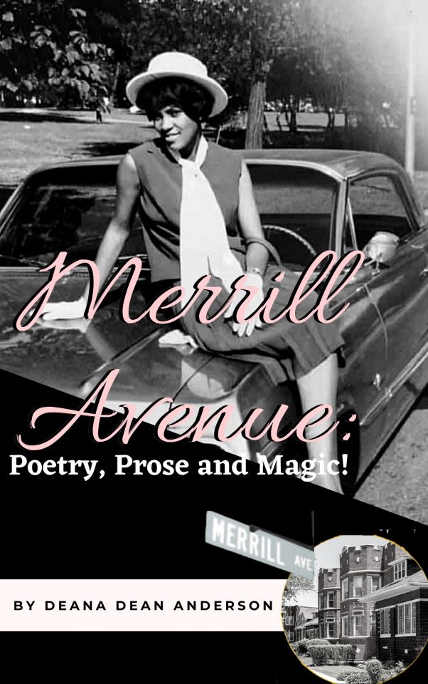 Poet and author Deana Dean opens the door to her home on 'Merrill Avenue'