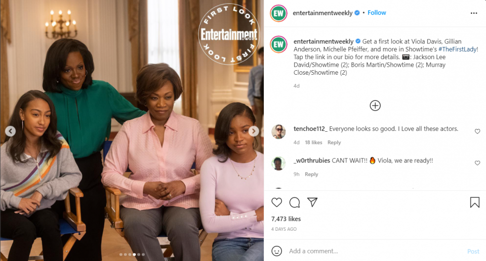 Viola Davis channels Michelle Obama for new Showtime series (photos)