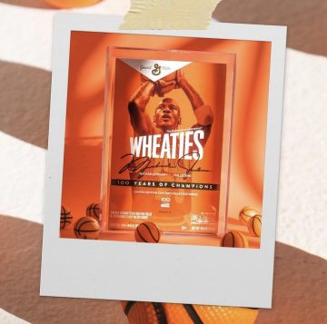 Michael Jordan graces Wheaties box for 100th anniversary