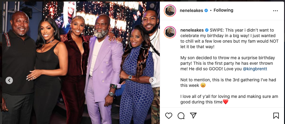 NeNe Leakes says late husband Gregg gave her permission to move on