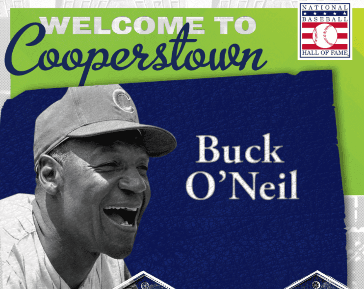 MLB's 1st Black manager, Buck O'Neil, inducted into Hall of Fame