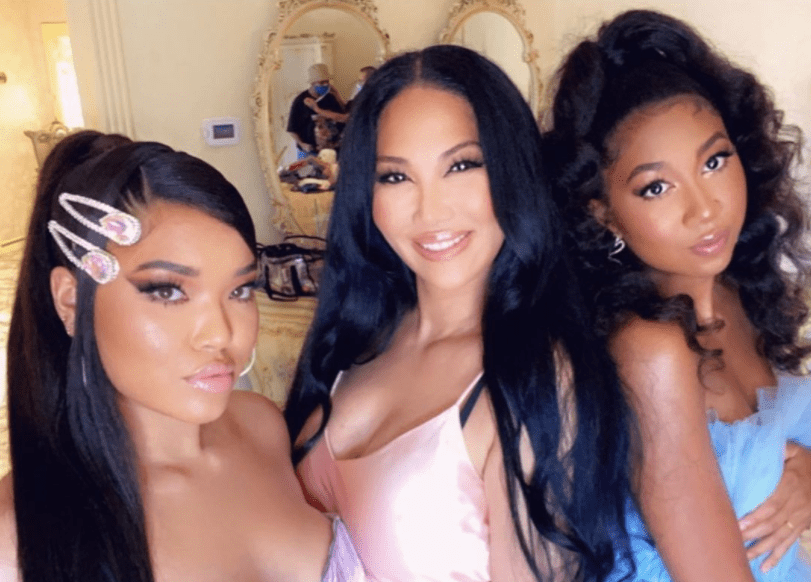 Kimora Lee Simmons and daughters Ming and Aoki relaunch Baby Phat