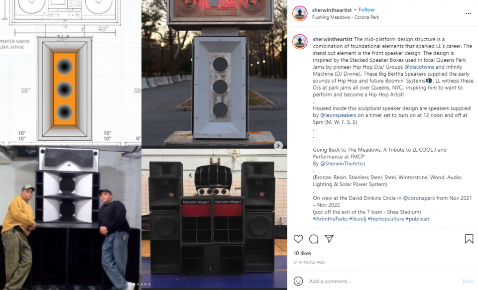 LL Cool J bust unveiled in his native Queens, New York