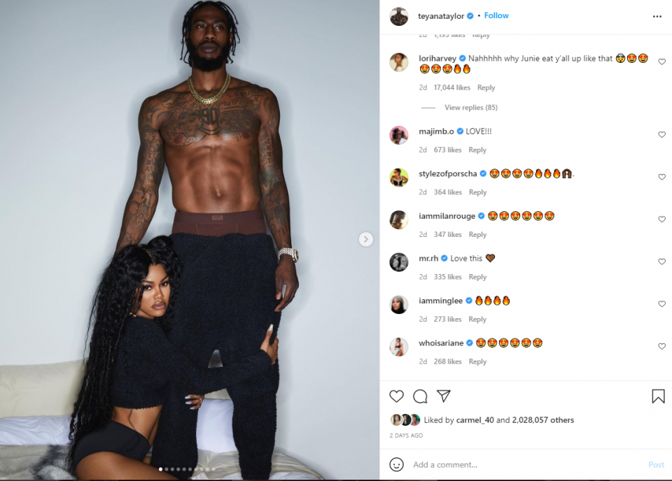 Teyana Taylor, Iman Shumpert and kids join forces with Kim Kardashian