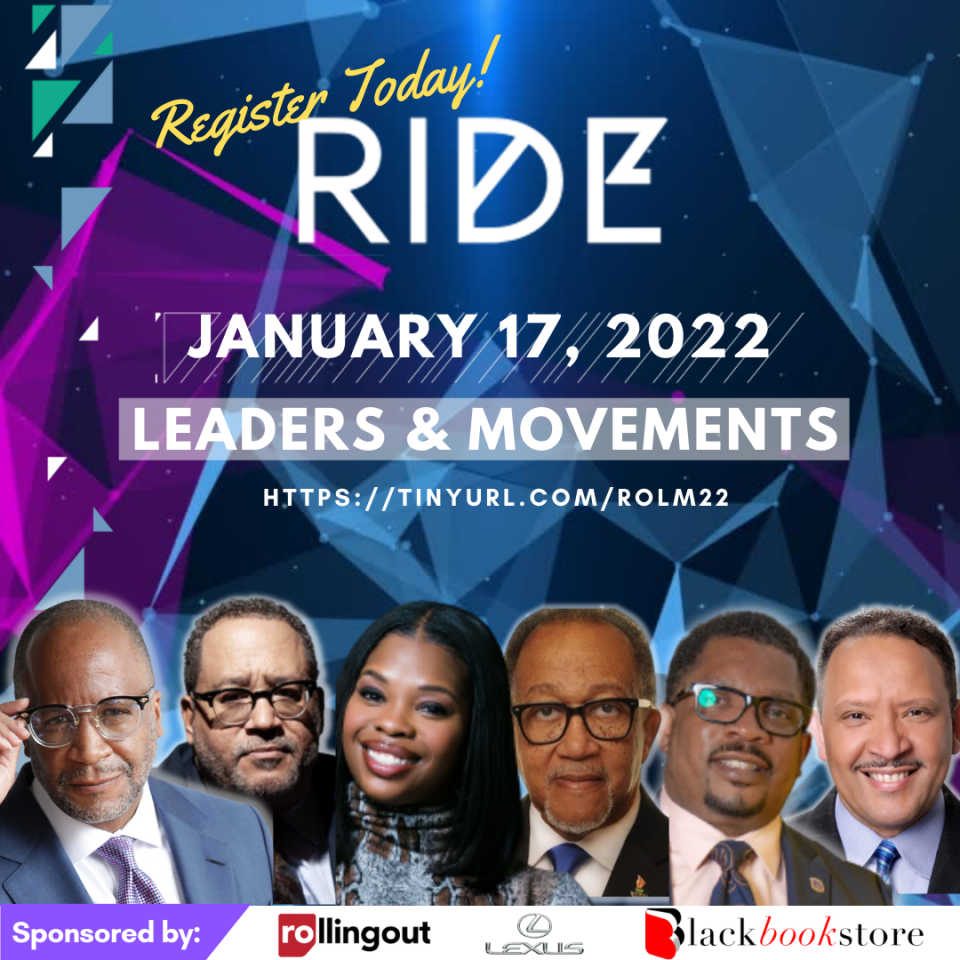 RIDECON's 2nd annual 'Leaders & Movement Virtual Summit' boasts Dr. Benjamin F. Chavis, Marc Morial, Dr. Michael Eric Dyson and more