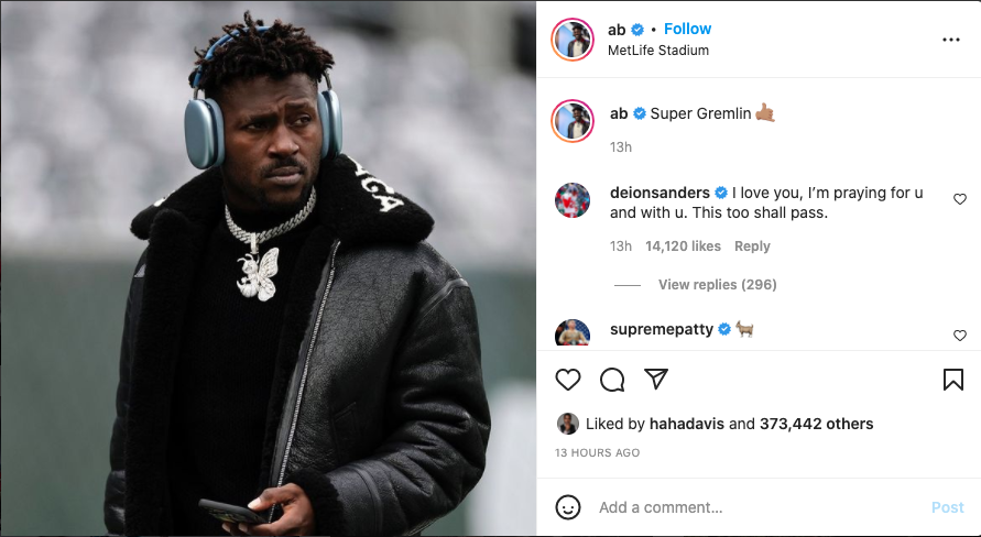 Antonio Brown drops a song right after quitting NFL team in middle of the game