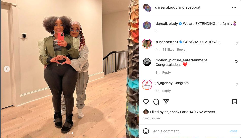Posted #itsonlyentertainment Da Brat and Jessica “BB Judy” Dupart share  first photos of their newborn baby boy True Legend with People…