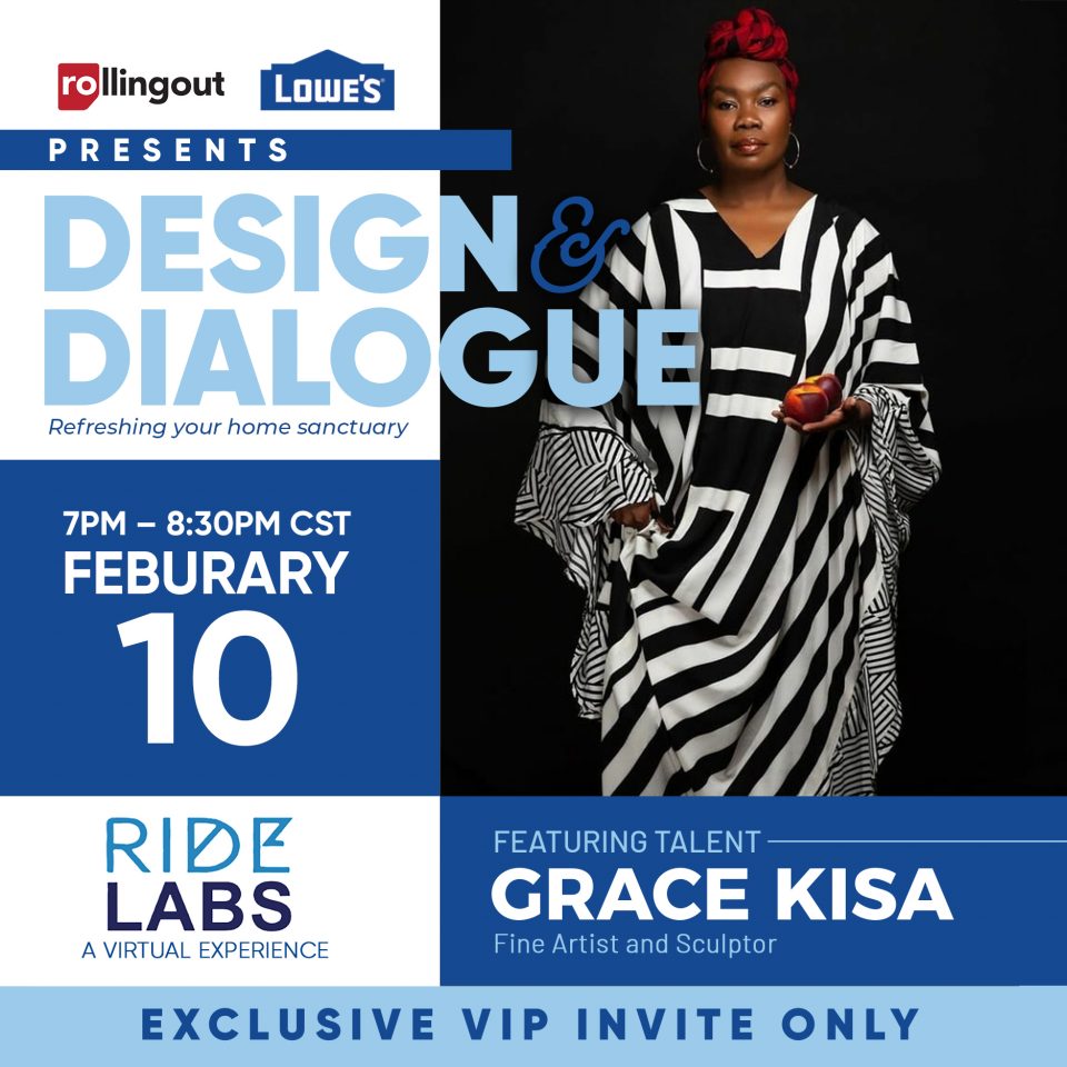 Rolling out + Lowe's partner to present 'Design & Dialogue: Refreshing Your Home Sanctuary' with Grace Kisa