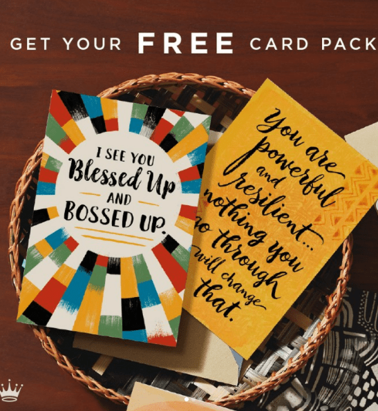 Hallmark Mahogany giving a million free cards for Black History Month
