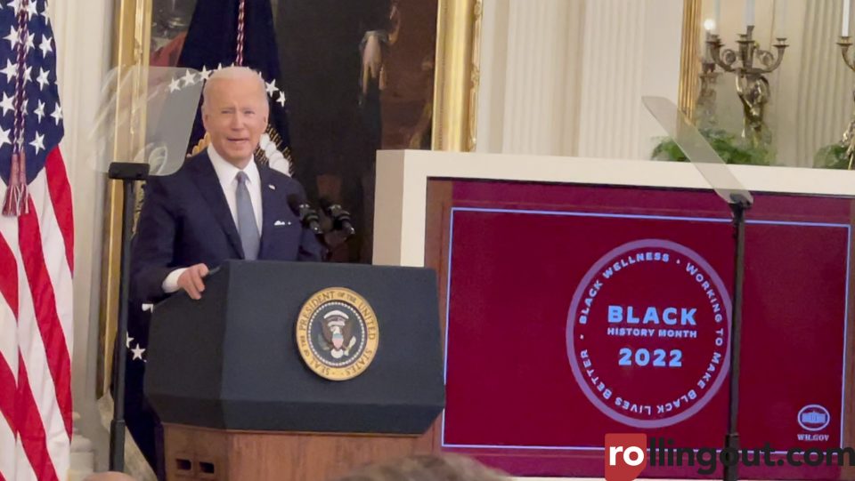 Joe Biden denounces HBCU bomb threats at White House Black History Month event