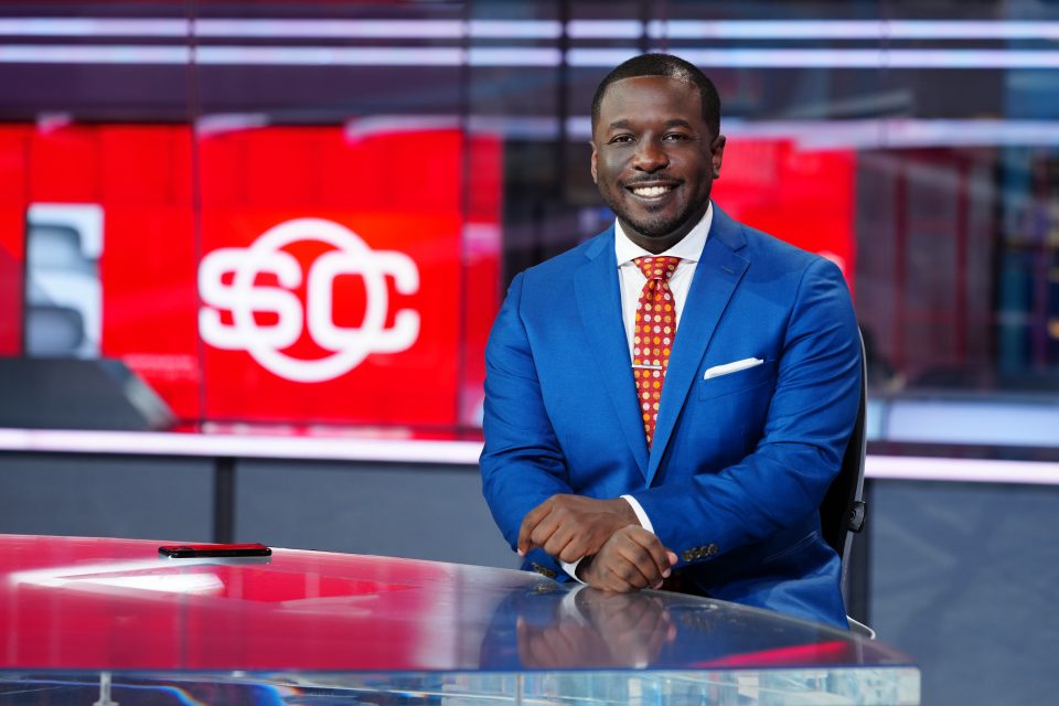 5 years ago he was a waiter, now ESPN's newest anchor inspires thousands